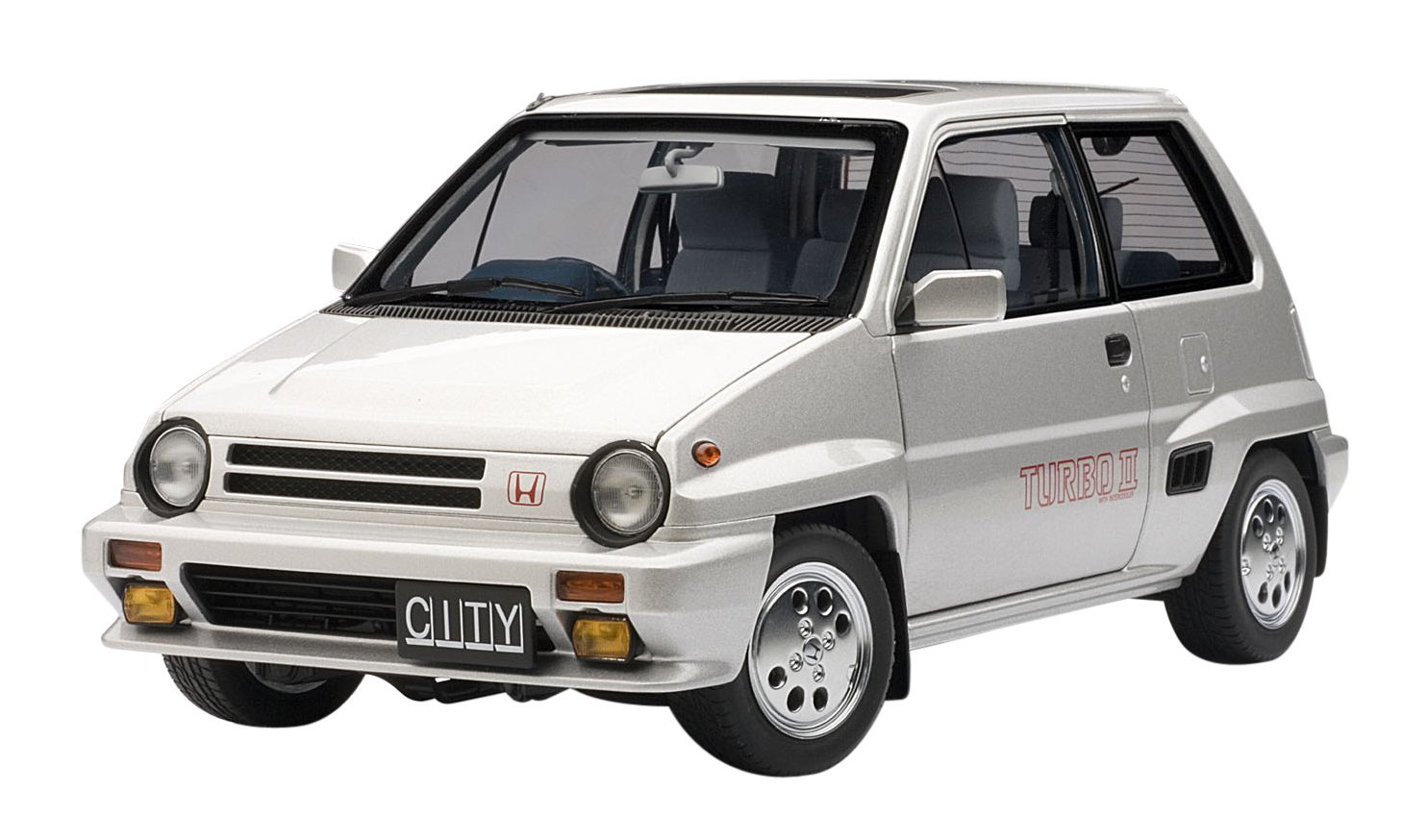 73281 Honda City Turbo II silber, 1:18 Autoart nur 129.00 EUR