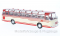 BUS009 Setra S14, beige/rot, 1966, 1:43 IXO