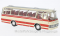 BUS011 Neoplan NH 9L, beige/rot, 1964, 1:43 IXO