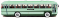 BUS020 Fiat 360-3, hellgrün/dunkelgrün, 1:43 IXO