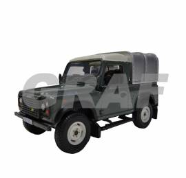 BRI42732	Landrover Defender 90 Pick Up mit Verdeck gr�n 1/32	1,32	Britains - Bild vergr��ern 
