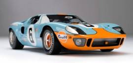 M6148	Ford GT40 Le Mans 24h Winner 1969 Ickx/Oliver 1:18 Amalgam - Bild vergr��ern 
