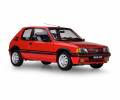520010121	1:8 IXO Peugeot 205 GTI Rot Bausatz