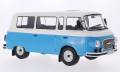MCG18007		Barkas B 1000 Kleinbus, blau/weiss, T&uuml;ren und Hauben geschlossen, 1965 1:18 MCG