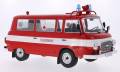 MCG18010		Barkas B 1000 Kleinbus, Feuerwehr, Ambulanz, T&uuml;ren und Hauben geschlossen, 1965 1:18 MCG