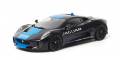 ALM810603	JAGUAR C-X75-ULTIMATE BLACK METALLIC WITH BLUE STRIPE 1:18 Almost Real