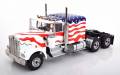 180125 Kenworth W900 Star & Stripes white/red/blue 1:18 Road King