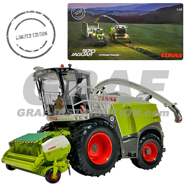 2671780 Claas Jaguar 970 Dynamic Power mit PU 300 Limited Edition 1/32