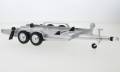 IXOTRL005-18 Anhänger Autotrailer, silber 1:18 IXO
