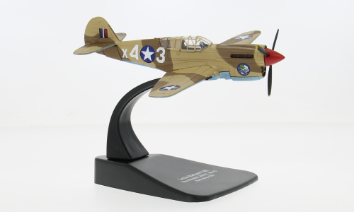 OXFAC127 Oxford, - Curtiss P40-F Warhawk X43 - Miss Memphis - N.Africa, 1943, 1:72 Oxford 1:72